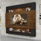 Painel Bancada Riviera 163 para TV de 57 Pol Malbec Preto