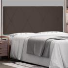 Painel Cabeceira Aquilla 90cm Solteiro Suede Veludo Spezzia Decor