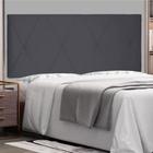 Painel Cabeceira Aquilla 90cm Solteiro Suede Veludo  Spezzia Decor