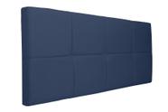 Painel Cabeceira Casal 1,40cm Azul Marinho