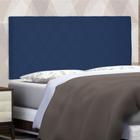 Painel Cabeceira Esmeralda 90cm Solteiro Suede Veludo Spezzia Decor