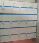 Painel canaletado 60x60 branco kit 2 unidade e 20 gancho