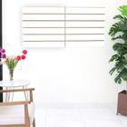 Painel Canaletado Branco em MDF - 0,61 X 1,22m