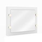 Painel com Espelho para Penteadeira Multimóveis CR35019 Branco