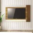 Painel com led para TV até 65' Polegadas PL3003 Natural/Off White Tecnomobili