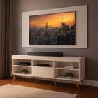 Painel com Rack para TV até 65 polegadas Retrô com Suporte