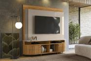 Painel Daytona para TV até 65 polegadas - Fendi/Naturale - Madetec