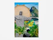 Painel De Festa 3d Vertical 1,50 x 2,20 - Rio de Janeiro Cristo Redentor e Maracanã 06