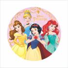 Painel de Festa Decorativo Princesas Disney Redondo Infantil