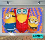 Painel de festa Minions - Shopp do adesivo