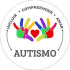 Painel De Festa Redondo 1,50x1,50 - Autismo Mãos 02 - Via Cores