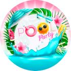 Painel de Lona Pool Party Festa na Piscina Prancha e Guarda Sol - Fabrika  de Festa - Painel de Festas - Magazine Luiza