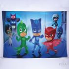 Painel de Festa Retangular PJ Masks de 4,00x2,80m - Fera Print