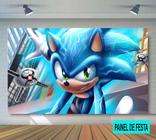 Painel de Festa Sonic #04 - 120x80