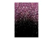 Painel De Festa Vertical 1,50 x 2,20 - Fundo Preto com Efeito Glitter Pink 003 - Via Cores