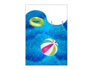 Painel De Festa Vertical 1,50 x 2,20 - Pool Party Piscina Boias 002
