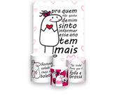 Painel De Festa Vertical 1,50 x 2,20 + Trio De Capas Cilindro - Flork Bento Cake Safada 026 - Via Cores