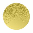Painel de Tecido Sublimado Glitter Dourado Brilho Degradê 150x150