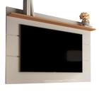 Painel de TV Simples para Sala / Quarto com Pratlaleira Vivare 1,60 Giga Moveis - Giga Móveis