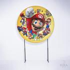 Painel Decorativo para Festa 1,30x1,30 metros Vesti Fácil com Elástico Mario Bros - Fera Print