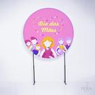 Painel Decorativo para Festa 1,50x1,50 metros Vesti Fácil com Elástico Dia das Mães - Fera Print