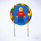 Painel Decorativo para Festa 1,50x1,50 metros Vesti Fácil com Elástico Lego - Fera Print