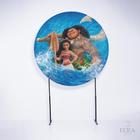 Painel Decorativo para Festa 1,50x1,50 metros Vesti Fácil com Elástico Moana - Fera Print