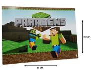 Topper de Bolo Minecraft AuthenticGames Pra Festa de Aniversário -  Fantasias Carol FC - Decoração de Festa - Magazine Luiza