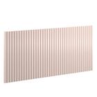 Painel Decorativo Ripado 230x109x49 cm Rose - Matic