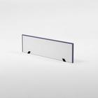 Painel Divisor Para Mesas Aretto Pandin 88 Cm Branco e Lilás