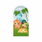 Painel Festa Decorativo Romano Dinossauro Baby 3D 200Cm X