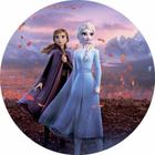 Painel Festa Redondo 3d Frozen Estampa Digital 1,50M - Fantasia Bras