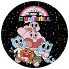 Painel Festa Redondo 3d O Incrível Mundo de Gumball Sublimação Estampa Digital 1,50M - Fantasia Bras