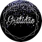 Painel Festa Redondo C/ Elástico 1,50m Gratidão