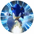 Painel Redondo Sonic Personagens - Adecore Tecidos