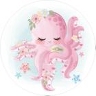 Painel Festa Sublimado C/ Elástico 1,50m Fundo Do Mar