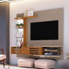 Painel Frizz Supreme para TV de até 55 polegadas - FENDI / NATURALE - Madetec