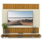 Painel Home Gelius Prime para TV de ate 75 polegadas cantos arredondados Naturale OFF White