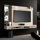 Painel home paris para tv até 55 polegadas / off white/ripado