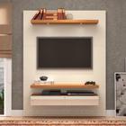 Painel Home Theater 1,40 2 LED's com espelho TV 55' Mdf - Pradel SE