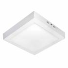 Painel LED 18w Sobrepor Quadrado 6500k Branco Frio 20x20cm - Ourolux