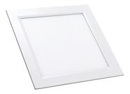 Painel Led Brilia Quadrado Embutir Branco 6w Quente 12x12cm