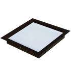 Painel led comfort quadrado de embutir 4000k 6w preto fosco bivolt - avant