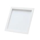 Painel led comfort quadrado de embutir 6500k 6w branco fosco bivolt - avant