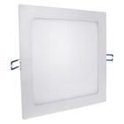 Painel LED de Embutir 24W Luz Amarela Quadrado Bivolt Empalux