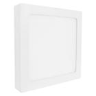 Painel LED de Sobrepor 12W Luz Amarela Quadrado Bivolt Save Energy