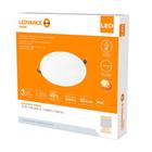 Painel led embutir 18w 4000k biv. redondo ledvance 7014197