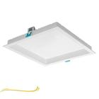 Painel Led Embutir 22W Deep 26,2cm Recuado 4000K Branco Neutro