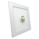 Painel Led Embutir 25w Quadrada Branco Fria 6000k Com Sensor De Presença - LUXLITE