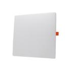 Painel LED Frameless de Embutir/Sobrepor 17cm 32W Luz Branco Frio Quadrado Bivolt Taschibra